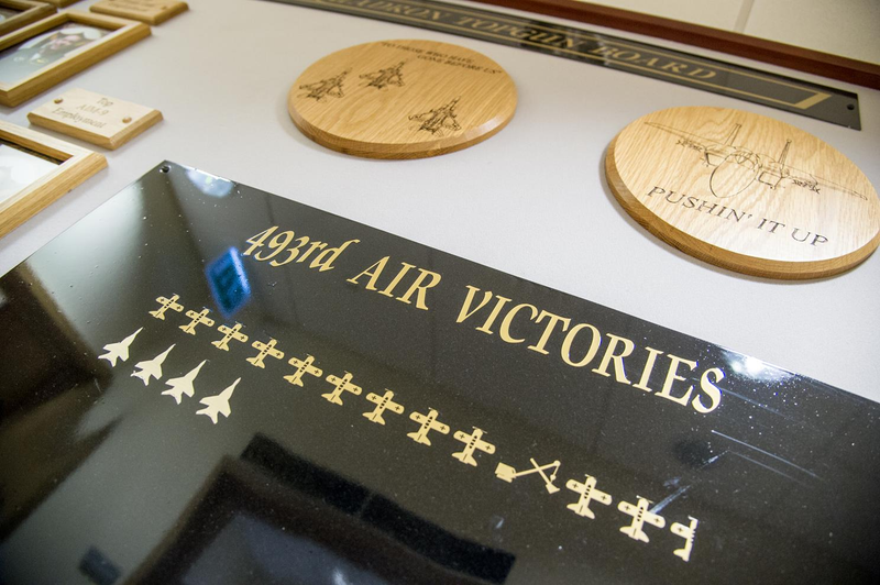 Illustration for article titled This Photo Tour Of The USAF's "Grim Reapers" F-15 Squadron Will Give You Shivers
